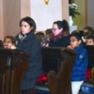 Szentségimádás az iskolásoknak Szanyban