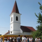 Evangélikus templom, templomtér és közösségi sportépület  átadása Edvén.