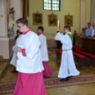 Henczel Szabolcs plébános bemutatkozó miséje Szanyban