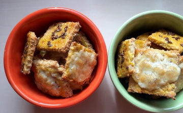 Zablisztes túrós-sajtos keksz glutén-és laktózmentesen