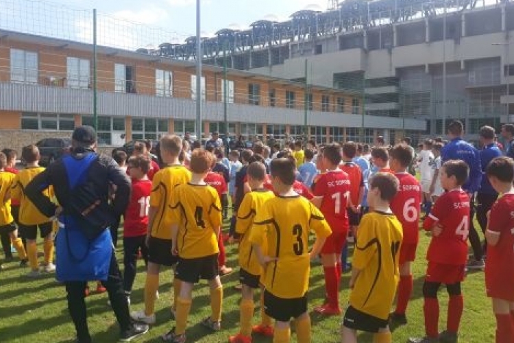 Az ETO FC nyerte a Danone gyermek focikupa elődöntőjét