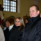 Jubiláló házaspárok miséje Szanyban