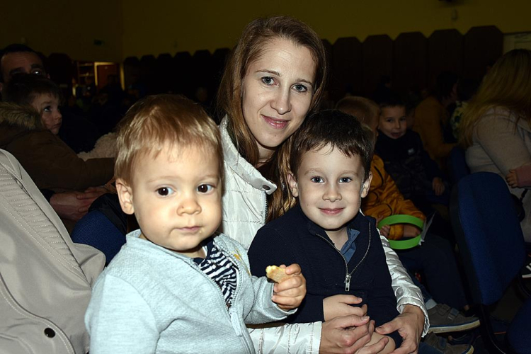 Szent Márton napi ünnepség a szanyi óvodásoknak.