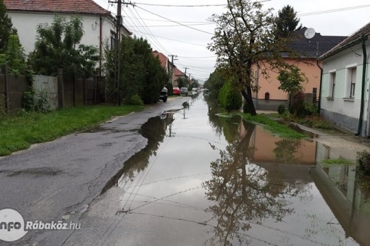 Az Európai Unió támogatásából valósul meg Csorna dél-keleti részének csapadékvíz-rendezése