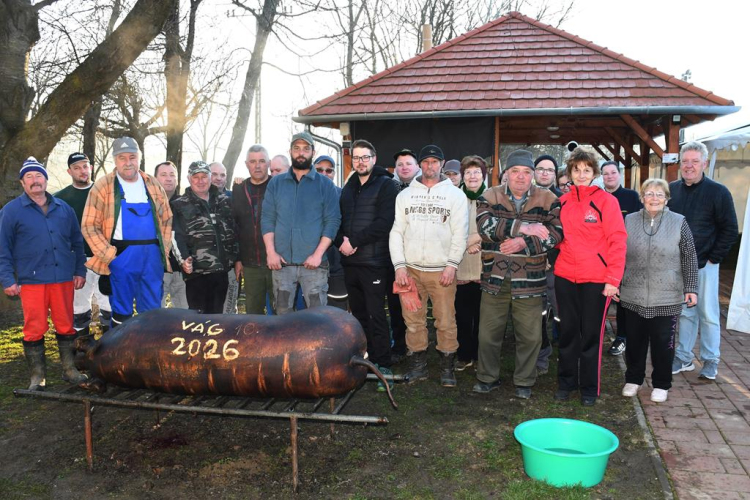 Hagyományőrző disznóvágás Vágon! 