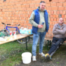 Őszi mulatság Szanyban a kastély udvarán.