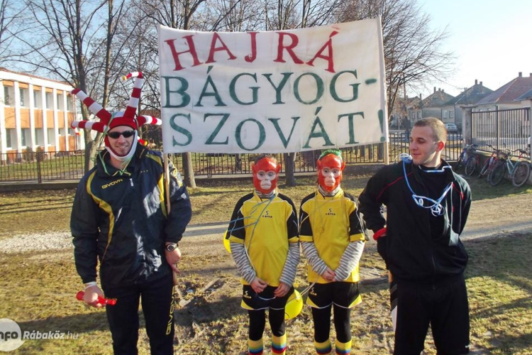 Szilveszteri kocogás Bágyogszováton