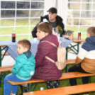 Őszi mulatság Szanyban a kastély udvarán.