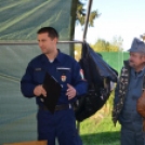 Önkéntes mentőcsoportok rendszerbeállító gyakorlata Szanyban
