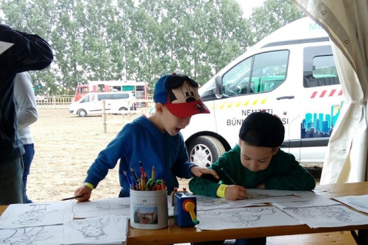 Bűn-és balesetmegelőzési tanácsadás egy céges családi napon