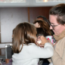 „Házhoz megy a kultúra elnevezésű” program Szanyban.