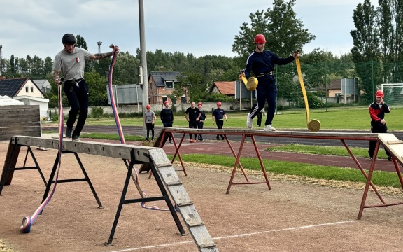 Hivatásos tűzoltók megyei versenye