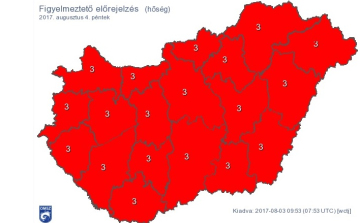 Ilyent még nem láttunk, legmagasabb fokú figyelmeztetés az egész országra