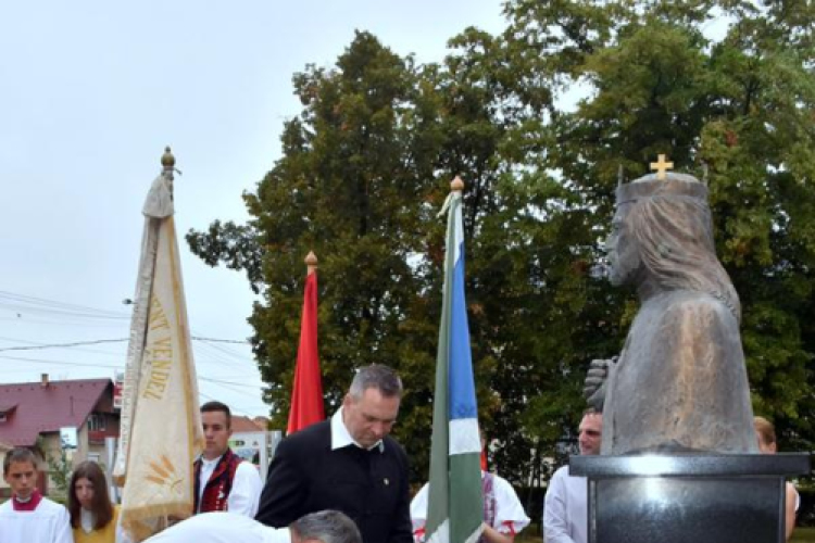 Államalapító Szent István király ünnepe Szanyban.