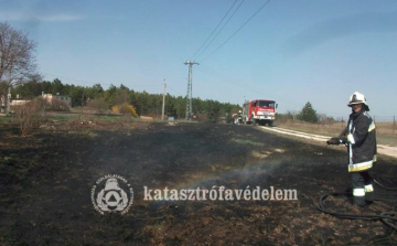 A jó idő beköszöntével emelkedik a szabadtéri tüzek száma