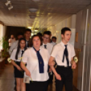 Ballagás a Szanyi Szent Anna Katolkikus Általános Iskolában.