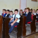 Iskolai évnyitó szentmise (Veni Sancte) a szanyi római katolikus templomban