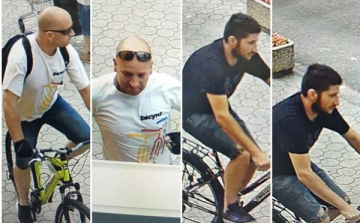 Ismeretlen kerékpártolvajokat keresnek a rendőrök