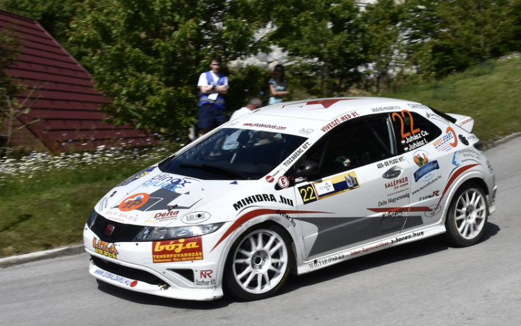 Sikeres pontszerzés a Velenje Rallyn