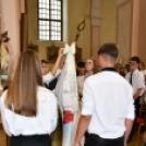 Te Deum hálaadó szentmise, tanévzáró és ballagás a szanyi Szent Anna Katolikus Általános Iskola és Óvodában