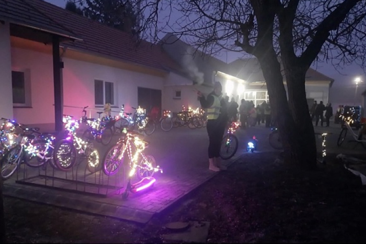 Fények két keréken Magyarkeresztúron