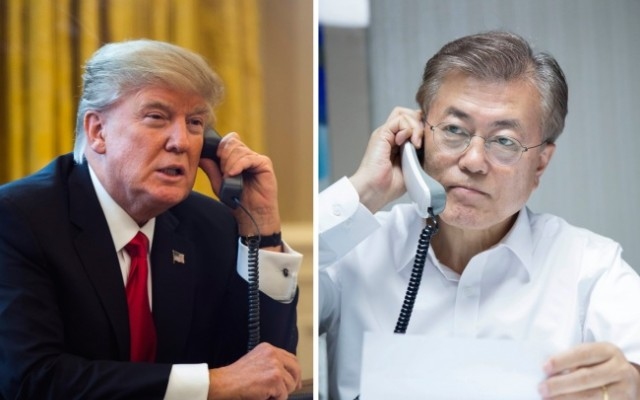 Az amerikai és a dél-koreai elnök szerint Phenjan fenyegető veszélyt jelent