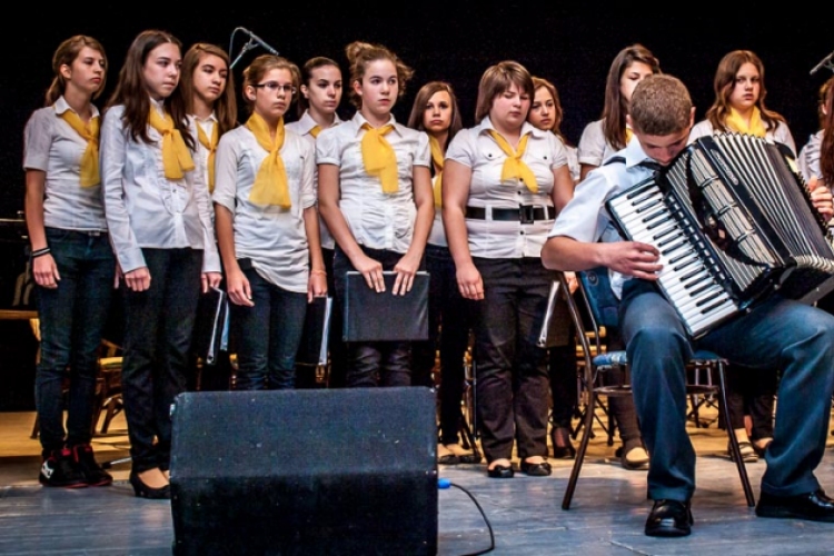 Tanévzáró koncert a Kerényiben.