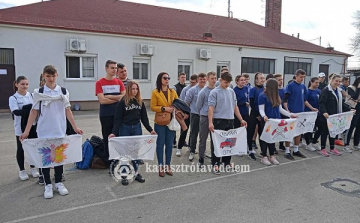 Járási ifjúsági katasztrófavédelmi vetélkedőt tartottak Kapuváron