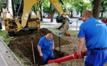 Ivóvíz hálózat felújítást végeznek Kapuváron