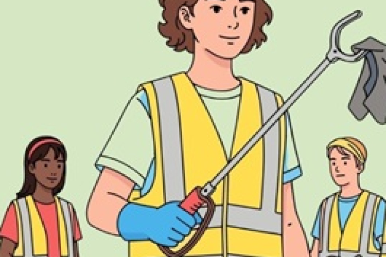 Szemétszedés Magyarkeresztúron