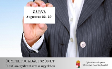 Egy hétig szünetel a földhivatali ügyintézés