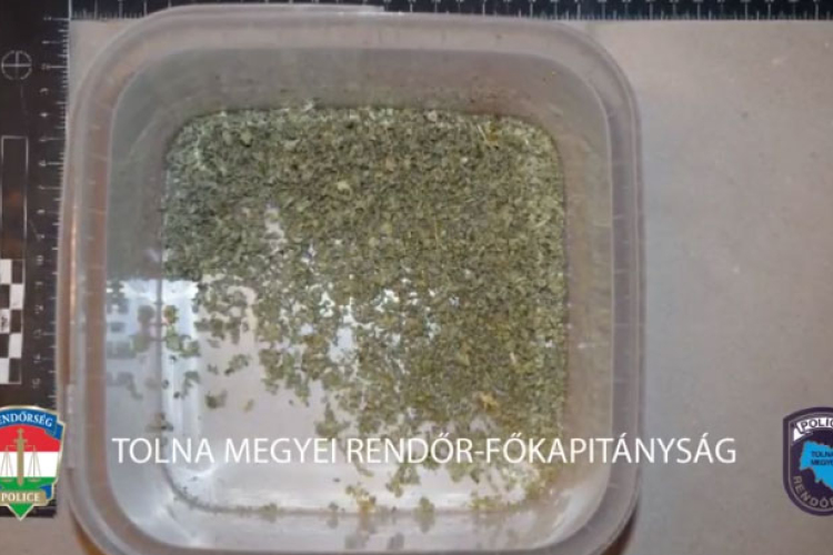 Elfogtak egy drogdílert Tolnán