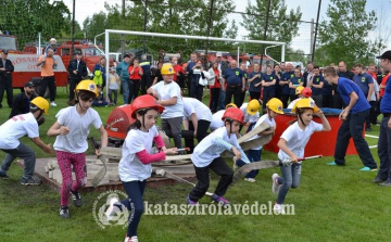 Bősárkányban versenyeztek az önkéntes tűzoltók