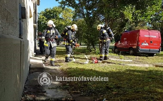 Sikeres volt a fertőszentmiklósi tűzoltók minősítő gyakorlata