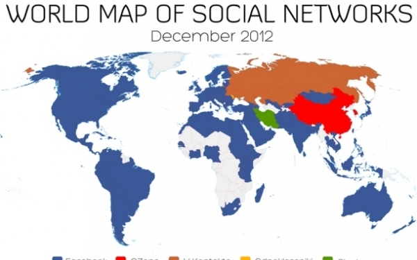 Új országokat hódított meg a Facebook