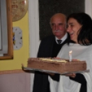 A Szanyi Bokréta Néptánc Együttes örökös tagjának születésnapi köszöntése