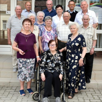 65 éves osztálytalálkozó Szanyban.
