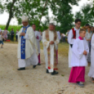 Szany, búcsú délelőtt a Szent Anna kápolnánál