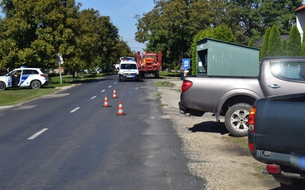 Ittasan okozott balesetet a munkagéppel