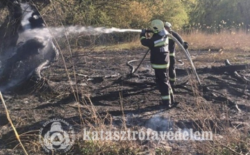 Huszonhárom szabadtéri tűzesetben három hektárnyi terület égett már le a megyében