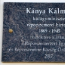 Emléktábla avatása és történeti konferencia Kánya Kálmán külügyminiszter tiszteletére Répceszemerén