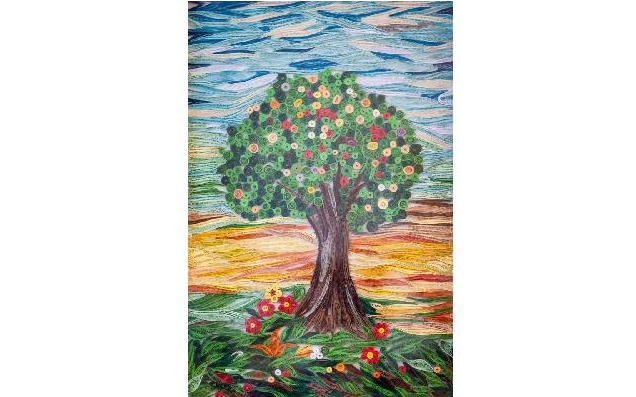 Quilling foglalkozás Magyarkeresztúron