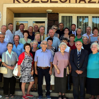 50 éves osztálytalálkozó Szanyban.
