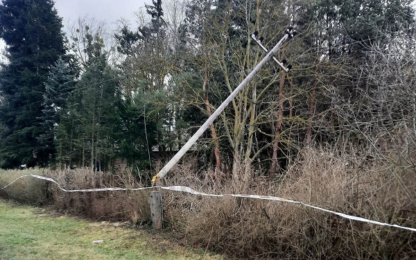 Sok kárt okozott a szombati szélvihar