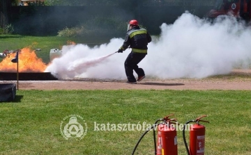 Kapuvári tűzoltó nyerte egyéni összetettben idén a hivatásos tűzoltók megyei versenyét