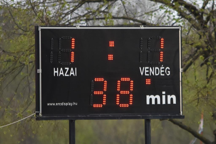 Rábaszentandrás-Szany 2:4 (1:1)