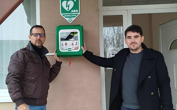 Életmentő készülék Jobaházán