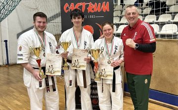 Három érmet nyertek a  Castrum sportolói a Kyokushin karate magyar bajnokságon