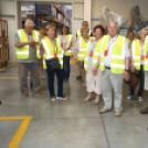 Nyugdíjasok látogatása Szanyban az Interfa Bútoripari Kft-nél. (2026. 05. 27.)