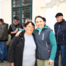 Őszi mulatság Szanyban a kastély udvarán.